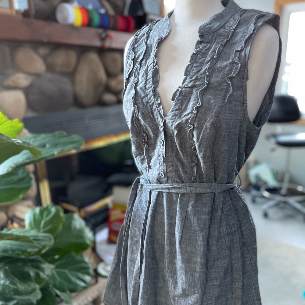 Fei chambray tunic from Anthropologie size L